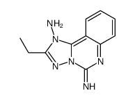 [1,2,4]Triazolo[1,5-c]quinazolin-1(5H)-amine,2-ethyl-5-imino-(9CI)结构式