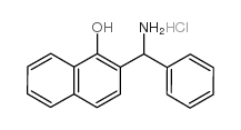 2-[amino(phenyl)methyl]naphthalen-1-ol,hydrochloride结构式