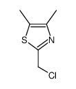 2-(chloromethyl)-4,5-dimethyl-1,3-thiazole(SALTDATA: FREE) structure