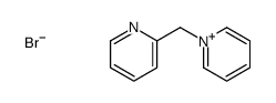 2-(pyridin-1-ium-1-ylmethyl)pyridine,bromide Structure