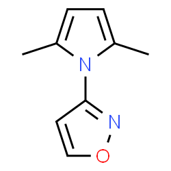 Isoxazole, 3-(2,5-dimethyl-1H-pyrrol-1-yl)- (9CI) structure