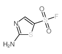 2-amino-1,3-thiazole-5-sulfonyl fluoride structure