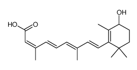4-Hydroxy-13-cis-Retinoic acid结构式