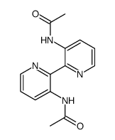 3,3'-bis(acetamido)-2,2'-bipyridine Structure