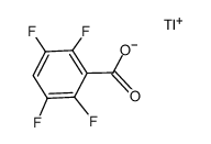 thallous 2,3,5,6-tetrafluorobenzoate Structure