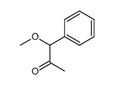 1-methoxy-1-phenylpropan-2-one Structure