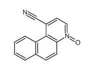 4-cyano-5,6-benzoquinoline N-oxide结构式