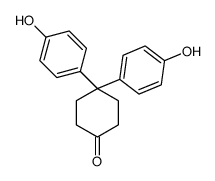 4,4-bis(4-hydroxyphenyl)cyclohexan-1-one Structure