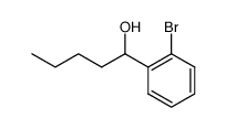 1-(2-bromophenyl)pentan-1-ol结构式