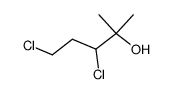 3,5-dichloro-2-methyl-pentan-2-ol Structure