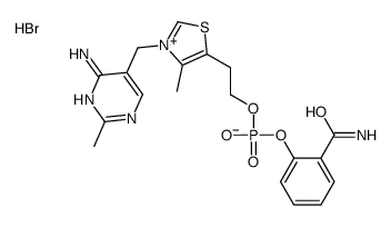 2-carbamoylphenyl thiamine monophosphate Structure