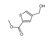 Methyl 4-(hydroxymethyl)thiophene-2-carboxylate Structure