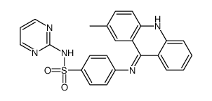 4-[(2-methylacridin-9-yl)amino]-N-pyrimidin-2-ylbenzenesulfonamide Structure