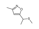 Isoxazole, 3-methyl-5-[1-(methylthio)ethyl]- (9CI) picture