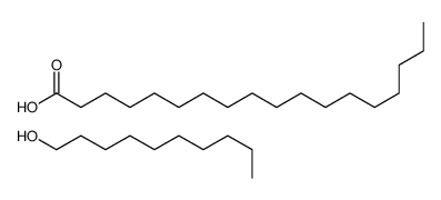decan-1-ol,octadecanoic acid结构式