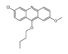 9-butoxy-6-chloro-2-methoxy-acridine Structure