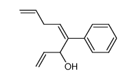 (Z)-4-phenylocta-1,4,7-trien-3-ol结构式