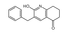 3-苄基-2-羟基-7,8-二氢喹啉-5(6H)-酮结构式