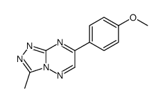 4-(4-methoxyphenyl)-9-methyl-1,2,5,7,8-pentazabicyclo[4.3.0]nona-2,4,6 ,8-tetraene结构式