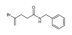 N-benzyl-4-bromo-4-pentenamide Structure