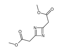 methyl 2-[4-(2-methoxy-2-oxoethyl)-1,3-diazet-2-yl]acetate Structure