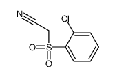 2-(2-chlorophenyl)sulfonylacetonitrile Structure