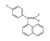 Naphthalene, 1-[2,2-difluoro-1-(4-fluorophenyl)ethenyl] Structure