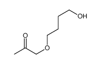 1-(4-hydroxybutoxy)propan-2-one结构式