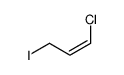 1-chloro-3-iodoprop-1(Z)-ene结构式