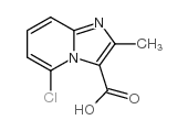 5-Chloro-2-methyl-imidazo[1,2-a]pyridine-3-carboxylic acid Structure