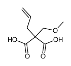 Methoxymethyl-allyl-malonsaeure结构式