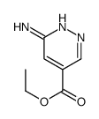 ethyl 6-aminopyridazine-4-carboxylate结构式