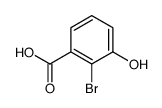 2-Bromo-3-hydroxybenzoic acid structure