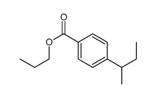 propyl 4-butan-2-ylbenzoate Structure