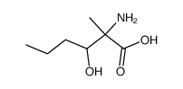 Norleucine,3-hydroxy-2-methyl-(7CI) Structure
