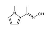 Ethanone, 1-(1-methyl-1H-pyrrol-2-yl)-, oxime, (E)结构式