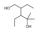 2,3-diethyl-4-methylpentane-1,4-diol结构式