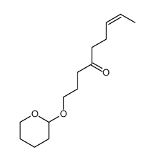 1-(oxan-2-yloxy)non-7-en-4-one Structure