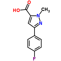 3-(4-Fluorophenyl)-1-methyl-1H-pyrazole-5-carboxylic acid picture