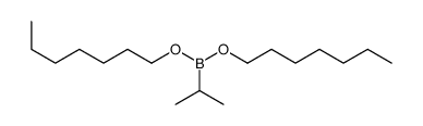 diheptoxy(propan-2-yl)borane Structure
