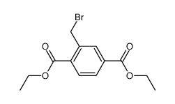 diethyl 2-(bromomethyl)terephthalate结构式