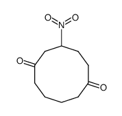 3-nitro-cyclodecane-1,6-dione Structure