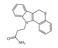 3-(6H-thiochromeno[4,3-b]indol-11-yl)-propionamide Structure