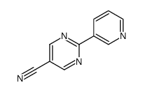 2-(PYRIDIN-3-YL)PYRIMIDINE-5-CARBONITRILE structure