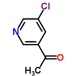 5-氯-3-乙酮吡啶结构式