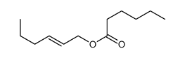2-Hexen-1-yl hexanoate结构式