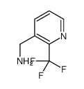 2-(三氟甲基)吡啶-3-甲胺结构式
