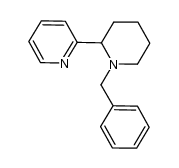 2-[1-(phenylmethyl)-2-piperidinyl]pyridine结构式