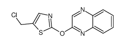 2-(5-Chloromethyl-thiazol-2-yloxy)-quinoxaline picture