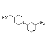 1-(3-Aminophenyl)piperidine-4-methanol picture